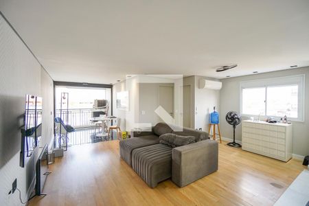 Sala de apartamento à venda com 1 quarto, 61m² em Vila Regente Feijó, São Paulo