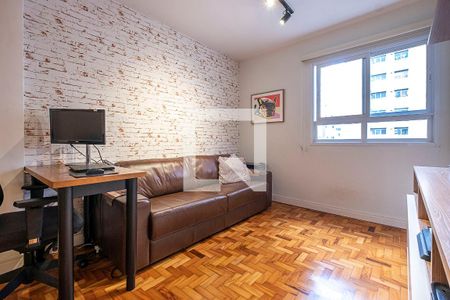 Sala de apartamento à venda com 1 quarto, 42m² em Pinheiros, São Paulo