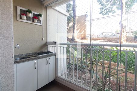 Varanda de apartamento à venda com 2 quartos, 50m² em Jardim Independência, São Paulo