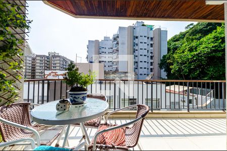 Varanda de apartamento à venda com 3 quartos, 125m² em Ingá, Niterói