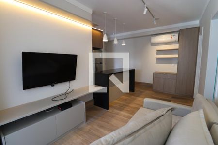 Sala de apartamento para alugar com 1 quarto, 50m² em Pinheiros, São Paulo