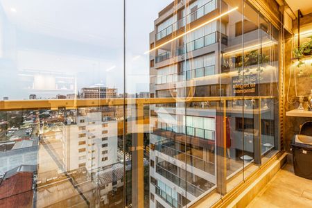 Varanda de apartamento à venda com 1 quarto, 65m² em Indianópolis, São Paulo