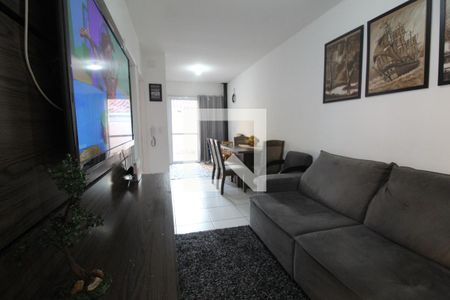 Sala de Estar de casa de condomínio à venda com 3 quartos, 75m² em São José, Canoas
