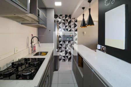 Cozinha de apartamento para alugar com 3 quartos, 76m² em Marechal Rondon, Canoas