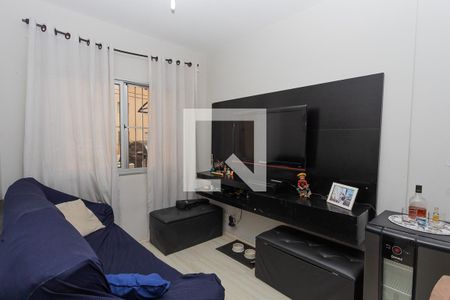 Sala  de apartamento à venda com 1 quarto, 44m² em Canhema, Diadema