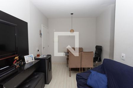 Sala  de apartamento à venda com 1 quarto, 44m² em Canhema, Diadema