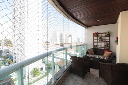 Varanda  de apartamento à venda com 3 quartos, 120m² em Mooca, São Paulo
