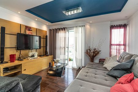Sala de apartamento à venda com 3 quartos, 116m² em Barcelona, São Caetano do Sul