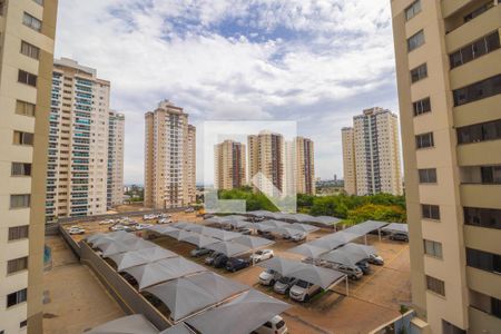 Vista da sala de apartamento para alugar com 2 quartos, 65m² em Residencial Eldorado, Goiânia