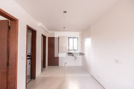 Sala e Cozinha de apartamento à venda com 2 quartos, 38m² em Vila Antonina, São Paulo
