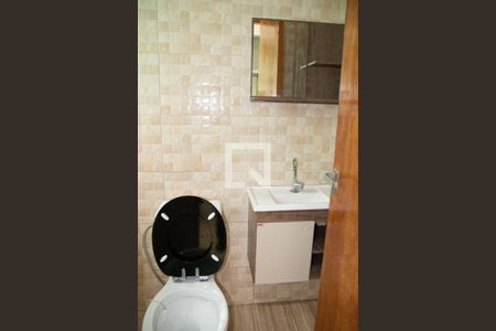 Banheiro de casa para alugar com 1 quarto, 60m² em Vila Isolina Mazzei, São Paulo