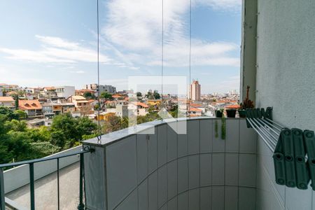 Varanda da Sala de apartamento à venda com 2 quartos, 55m² em Vila Londrina, São Paulo