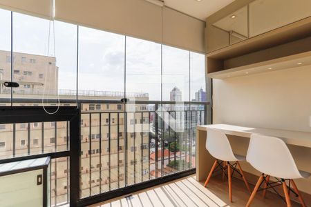 Varanda de kitnet/studio para alugar com 1 quarto, 35m² em Consolação, São Paulo