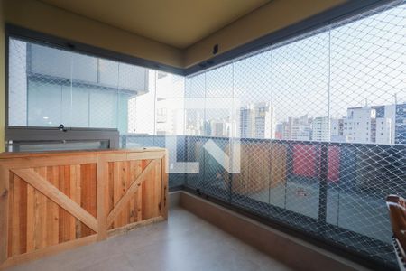 Varanda de kitnet/studio para alugar com 1 quarto, 51m² em Barra Funda, São Paulo