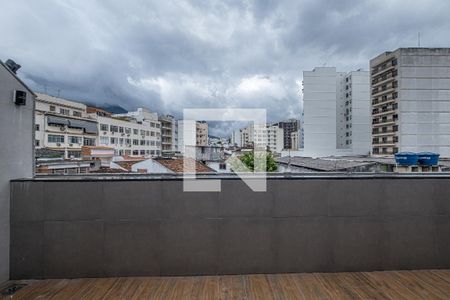 Sala Varanda de apartamento para alugar com 1 quarto, 62m² em Tijuca, Rio de Janeiro