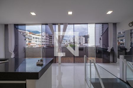 Sala de apartamento para alugar com 1 quarto, 62m² em Tijuca, Rio de Janeiro