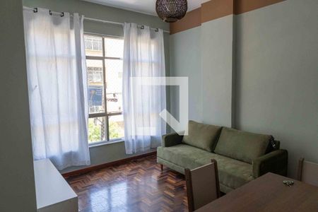 Sala de apartamento para alugar com 2 quartos, 65m² em Icaraí, Niterói