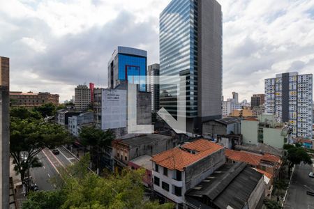 Vista de kitnet/studio para alugar com 1 quarto, 28m² em Liberdade, São Paulo