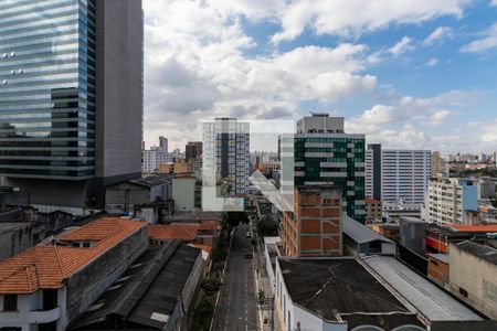 Vista de kitnet/studio para alugar com 1 quarto, 28m² em Liberdade, São Paulo