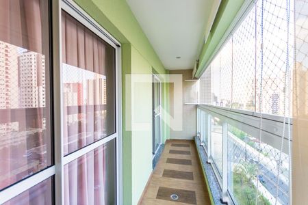 Varanda da Sala de apartamento para alugar com 3 quartos, 110m² em Vila Guiomar, Santo André