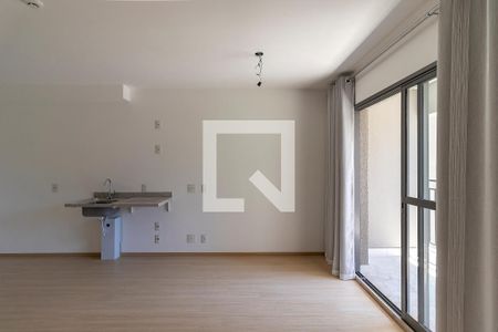 Quarto/Sala/Cozinha de kitnet/studio para alugar com 1 quarto, 32m² em Planalto Paulista, São Paulo