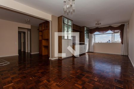 Sala de apartamento para alugar com 3 quartos, 129m² em Ahú, Curitiba