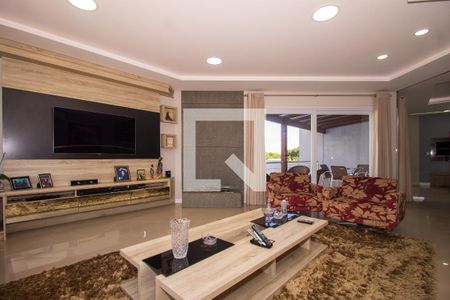 Sala de casa de condomínio à venda com 3 quartos, 250m² em Hípica, Porto Alegre