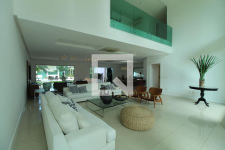 Sala de casa de condomínio à venda com 6 quartos, 997m² em Barra da Tijuca, Rio de Janeiro