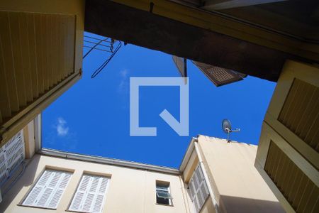 Vista da sala de apartamento à venda com 1 quarto, 50m² em São Geraldo, Porto Alegre