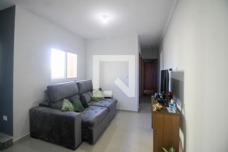 Sala / Cozinha de apartamento à venda com 2 quartos, 108m² em Vila Valparaíso, Santo André