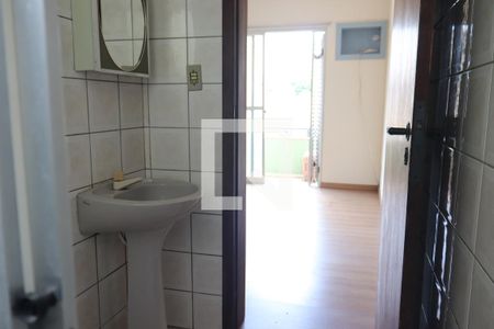 Banheiro de kitnet/studio à venda com 1 quarto, 31m² em Morro do Espelho, São Leopoldo