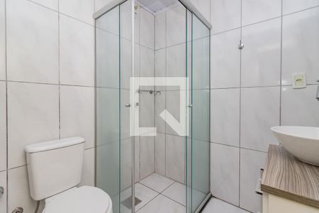 Banheiro de apartamento para alugar com 1 quarto, 45m² em Cristal, Porto Alegre