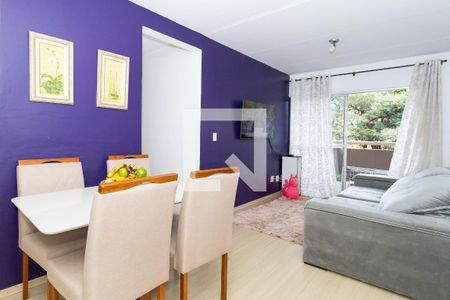 Sala de apartamento à venda com 2 quartos, 58m² em Vila Nova Jundiainópolis, Jundiaí