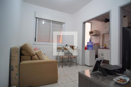 Sala de apartamento à venda com 1 quarto, 39m² em Petrópolis, Porto Alegre