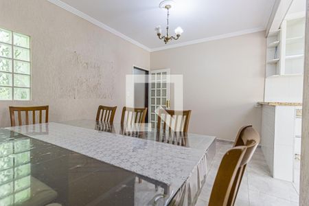 Sala de Jantar de casa à venda com 3 quartos, 215m² em Parque Oratório, Santo André