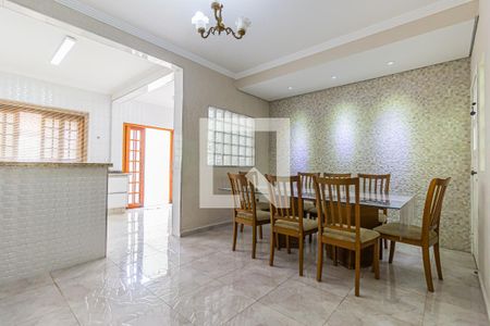 Sala de Jantar de casa para alugar com 3 quartos, 215m² em Parque Oratório, Santo André