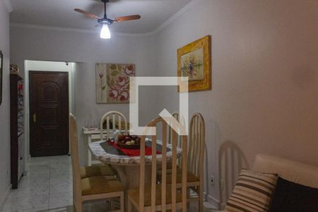 Sala de apartamento para alugar com 2 quartos, 92m² em Guilhermina, Praia Grande