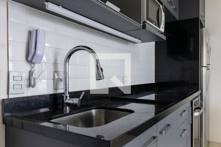 Sala e Cozinha de apartamento para alugar com 1 quarto, 49m² em Vila Dom Pedro I, São Paulo