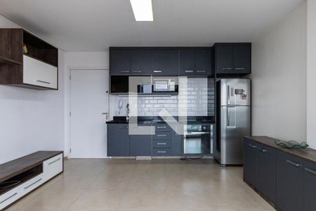 Sala e Cozinha de apartamento para alugar com 1 quarto, 49m² em Vila Dom Pedro I, São Paulo