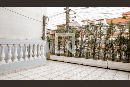 Varanda da Sala de casa à venda com 3 quartos, 280m² em Jardim Marek, Santo André