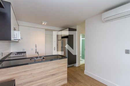 Sala/Cozinha de apartamento para alugar com 2 quartos, 58m² em Brooklin Paulista, São Paulo