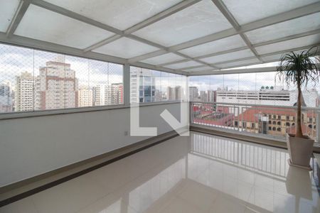 Varanda da sala de apartamento para alugar com 4 quartos, 190m² em Vila Mariana, São Paulo