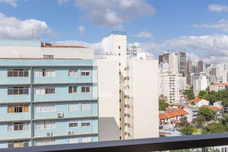 Vista da Sacada de kitnet/studio para alugar com 1 quarto, 29m² em Perdizes, São Paulo