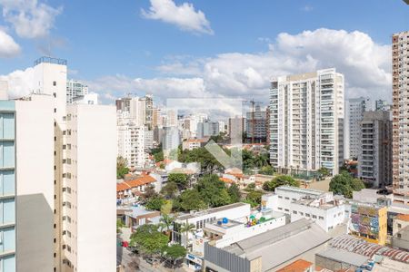 Vista da Sacada de kitnet/studio para alugar com 1 quarto, 29m² em Perdizes, São Paulo