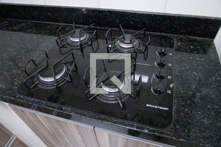 detalhe da cozinha de kitnet/studio para alugar com 1 quarto, 21m² em Candangolândia, Brasília