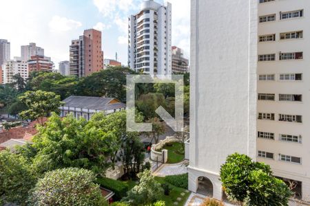Vista da Sala de apartamento para alugar com 3 quartos, 106m² em Brooklin, São Paulo