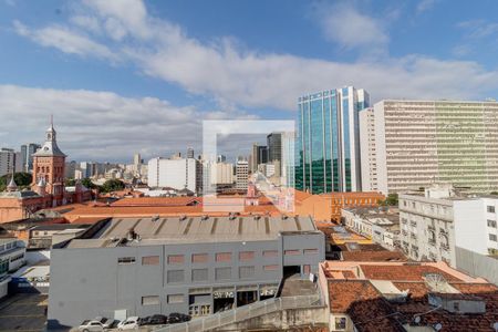 Vista da Sala de apartamento à venda com 1 quarto, 42m² em Centro, Rio de Janeiro