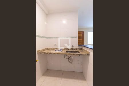 Cozinha de apartamento à venda com 1 quarto, 31m² em Vila Santa Teresa, São Paulo