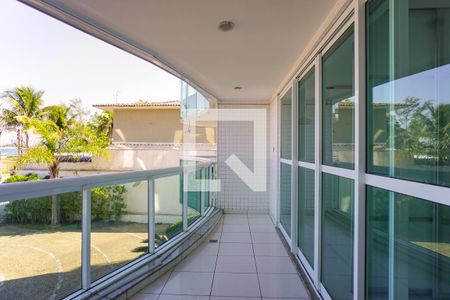 Varanda da Sala de apartamento para alugar com 2 quartos, 100m² em Barra da Tijuca, Rio de Janeiro