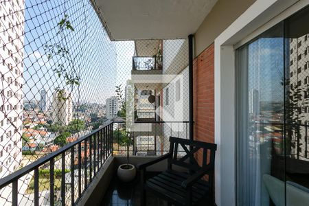 Varanda da Sala de apartamento à venda com 4 quartos, 120m² em Pompeia, São Paulo